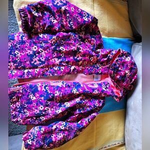 Little Girls Columbia waterproof 2 in 1 Jacket